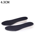 1Pair Height Increase Insoles Unisex Shoes Insole Height Lift Adjustable Cut Shoe Heel Insert Taller Support Absorbant Foot Pads