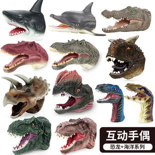 Scientific and Educational Cognitive Glove Model, Simulated Dinosaur, Children's Interactive Entertainment Hand Puppet Toy