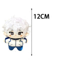 Mini Anime Plush Keychains Michel Caesar Mikage Reo Nagi Seishiro Chigiri Hyoma Bachira Meguru Cute Stuffed Starfish body Doll