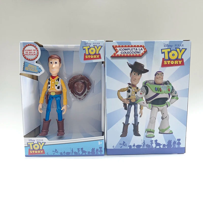 Cartoon Toy Story 3 Buzz Lightyear Woody Anime Figure Desktop Toy Model Ornament Children Doll Collectibles Surprise Holidaygift