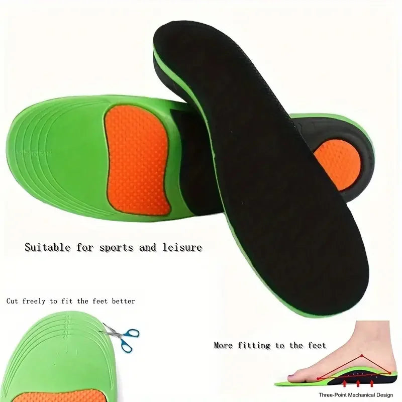 1 pair of Halloween decoration best orthopedic insoles arch support X/O legs flat feet healthy sole pads orthopedic insoles warm