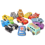 New Disney Pixar Cars 3 Rebound Cars 12 Piece Series Lightning McQueen Jackson Storm Plastic Car Model Toy Boutique Gift Box  ﻿@