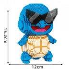 Pokemon Building Blocks Small Cartoon Mini Block Pikachu Charizard Eevee Mewtwo Anime Assemble Action Model Dolls Boys Toys