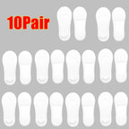 Women Boat Sock Plantar Fasciitis Shoes Insole Socks Insoles for Feet Shock Absorbing Shoe Sole Invisible Non slip Shoe pads