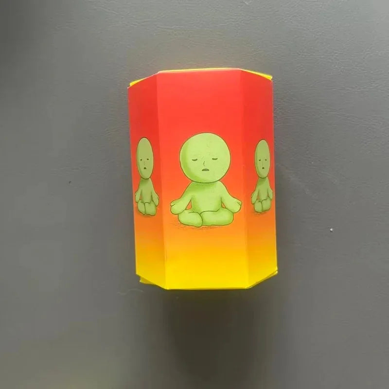 11 types Smiski Multiple Series Noctilucent Green Doll Blind Box Action Figures Decoration Desktop Model Toy For Christmas Gift