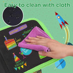 Erasable Doodle Book for KidsToddlers Toys Reusable Drawing Pads with 12 Watercolor Pens Preschool Toy Trip Writing Painting Set