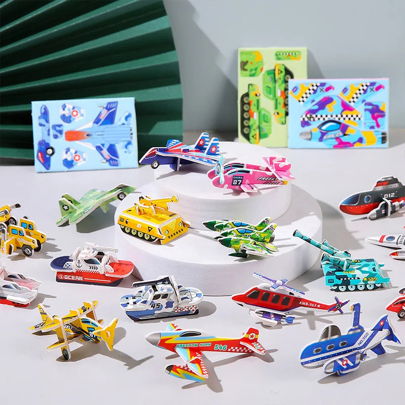 30Pcs Mini Animal DIY Jigsaw Puzzles Toys for Kids Birthday Party Favors Classroom Rewards Baby Shower Gifts Pinata Filler