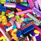 125/250g Building Blocks Bulk Lot Pack Sorted By Color Bricks Block Plate Small Particles Bulk Compatible LeDUO