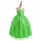 Girls Elsa Anna Dress Children Princess Carnival Dress Kids Jasmine Rapunzel Pageant Flower Disguise Birthday Cosplay Costume