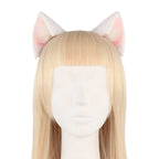 Unisex Cute Cartoon Dog for Cat Ears Shape Headband Multi Color Hair Hoop Makeup Live Broadcast Christmas Party Headpiec