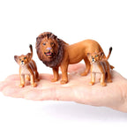 Simulation Mini  Farm Poultry Puppy Crocodile Pegasus Monkey Bird Wildlife Figurine Animal Model Sets Education Kid Toys