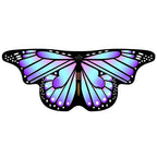 Halloween Kids Butterfly Costume Mask Cloak Children's Butterfly Elf Angel Wings Christmas Stage Cosplay Performance Costumes