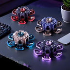 Creative Transformable Finger Mecha Fidget Spinner Tech Aesthetic Mechanical Transformation Fidget Toy For Children Gift