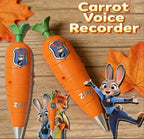 NEW Carrot Recorder Pen | for Kids | 60s Mini Recorder | 2-in-1 Gel Pen Stationery-----