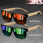 Fashion Vintage Square Square Frame Sunglasses Men Women Fishing Driving Man Luxury Brand Designer Sun Glasses UV400 Eyewear