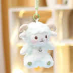 Pendant Plush Toy Bags Pendant Jewelry Ornament Fluffy Toy Doll Plush Bunny Keyring Plush Bunny Keychain Rabbit Fur Keychain