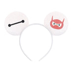 2026 Festival Party Cosplay Mouse Ears Headband 3.3" Ears Glitter Hairband For Boys Girls DIY Cartoon Hair Accessories