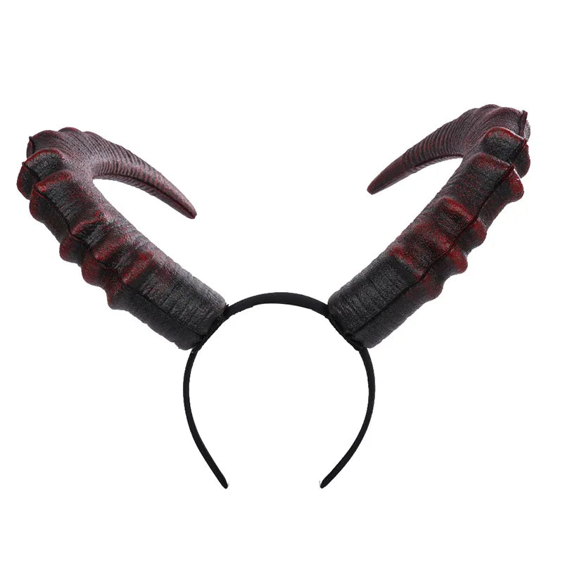 Halloween Carnival Party Decoration Devil Horn Headwear Ghost Party Headband