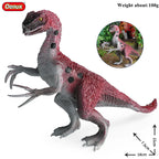 Oenux Jurassic Dinosaurs Indominus Rex Mosasaurus Saichania Dilophosauridae Spinosaurus Model Action Figures Collection Kid Toy