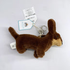 JC Golf ball plush keychain, grape keychain, jellyfish plush toy, hippopotamus, and plush elephant JC bag keychain