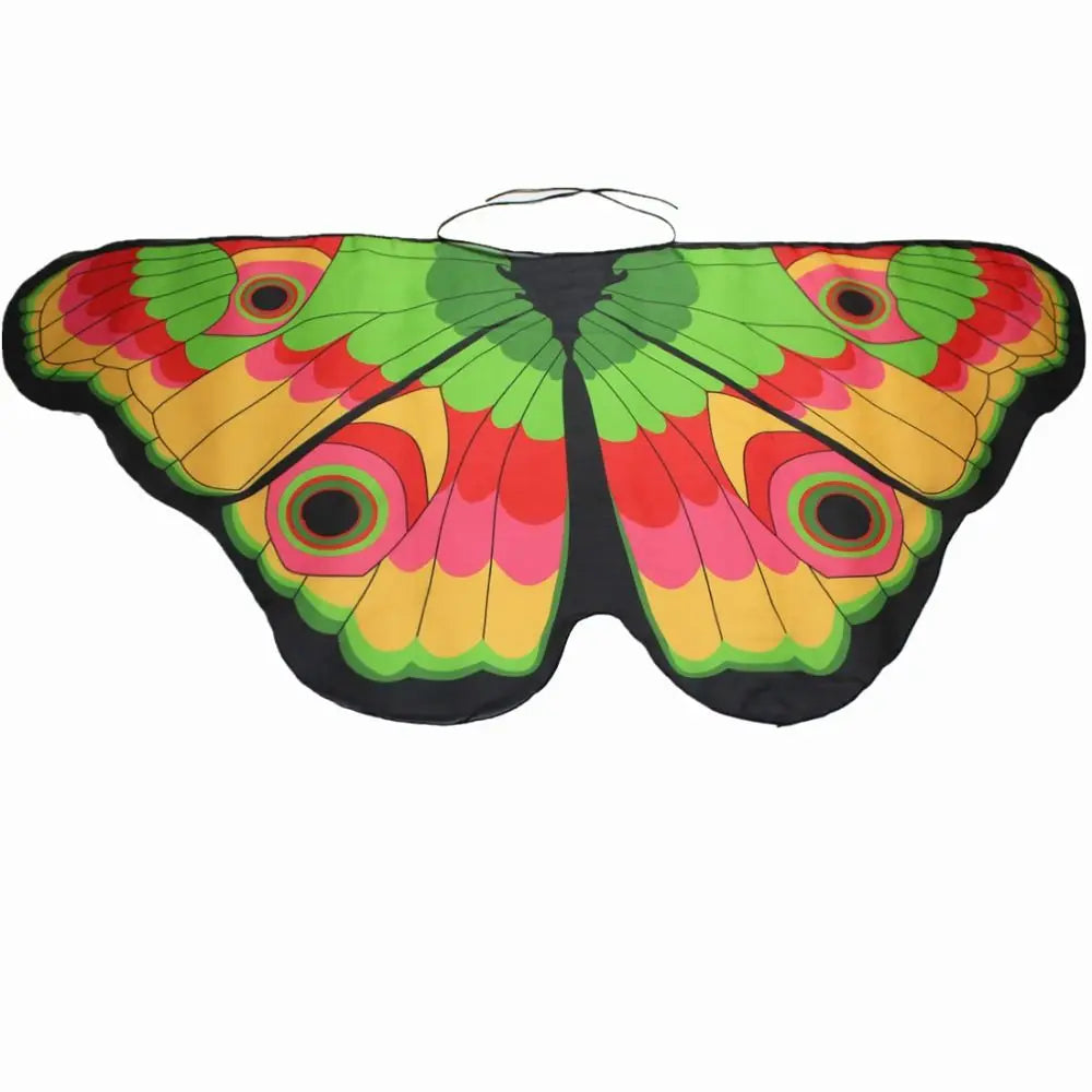 Halloween Kids Butterfly Costume Mask Cloak Children's Butterfly Elf Angel Wings Christmas Stage Cosplay Performance Costumes