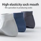 6Pairs High Quality Men Combed Cotton Socks Short Breathable Odor proof and antibacterial Business Spring Summer for Male sock