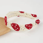 NEW Knitted Headband Bohemian Style Summer Seaside Vacation Handmade Head Band Hair Accessories for Women Girls