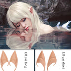 Mysterious Angel Elf Ears Latex Ears for Fairy Cosplay Costume Accessories Halloween Decoration Photo Props Adult Kids Toys