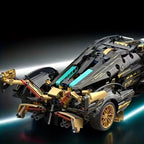 1690 Pieces, Green Racing Building Block Toys, Abs Materials, Manual Toy Building Blocks Assembly, Home Furnishings, Office Desk