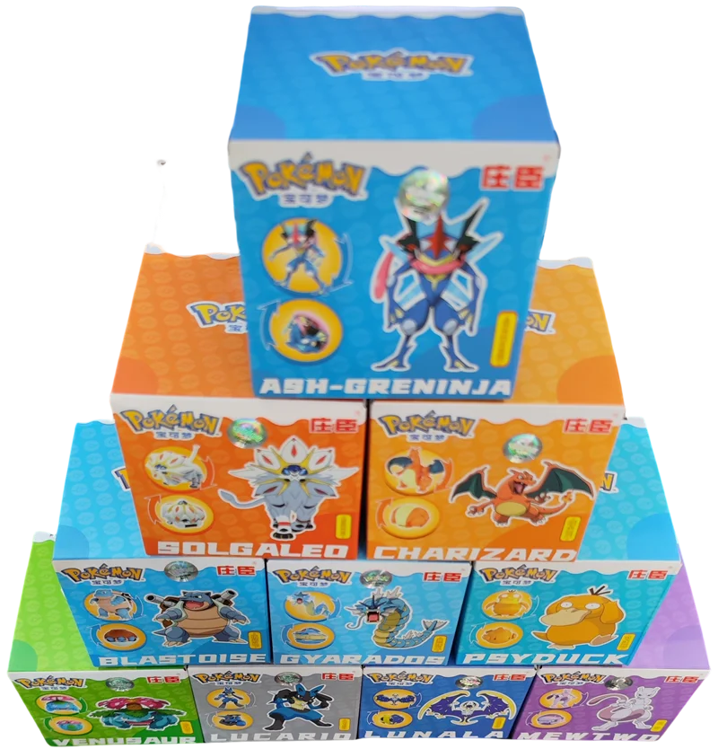 Pokemon Figures Toys Pocket Monsters Ball Model Pikachu Gengar Pokeball Dragonite Snorlax Pokeball Action Figures Toy
