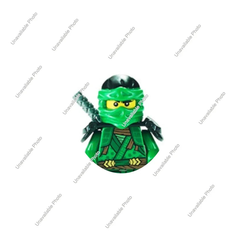 Hot Toys Ninja Figures Garmadon Jay Zane Kai Nya Lloyd Samukai Cole Harumi Ultra Violet Pyro Snake Morro Building Block Kids Toy