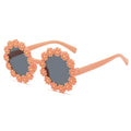 2024 New Sunglasses, Cartoon Children's Glasses For Boys And Girls, Cute Small Flowers, Little Daisy Baby Sunglasses