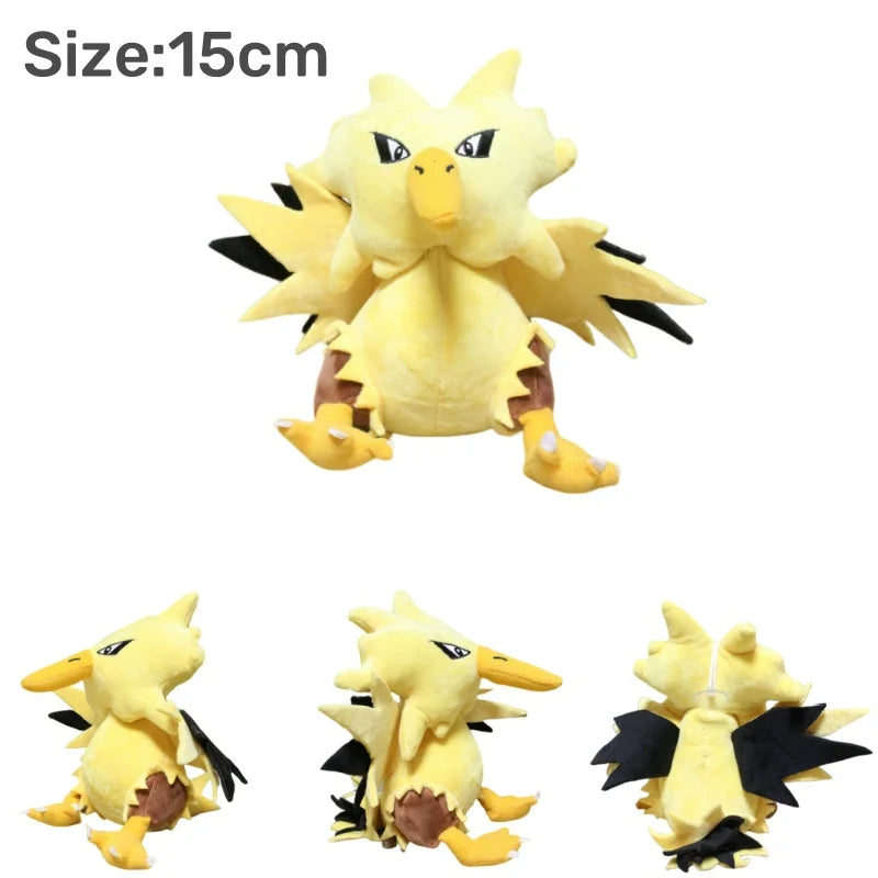 Pokemon Plush Toys Bayleef Zeraora Greninja Goodra Salamence Garchomp Zapdos Swampert Anime Figures Kid's Xmas Birthday Gift