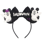 Nieuwste Mickey Mouse Oren Hoofdband Kid Adult Festival Party Pailletten Strik Haarband Vrouwen Baby Girl Party Haar Accessories