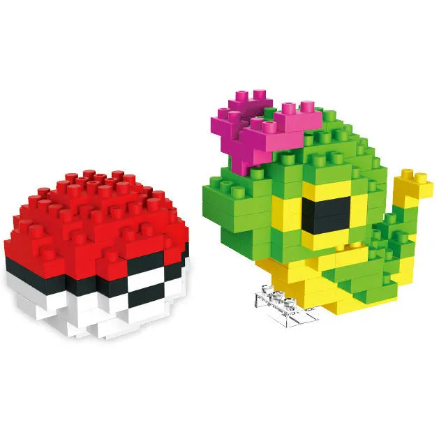 Pokemon Building Blocks Small Cartoon Mini Block Pikachu Charizard Eevee Mewtwo Anime Assemble Action Model Dolls Boys Toys