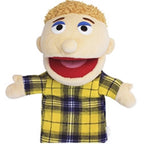 25cm Sweet Family Hand Puppet Dolls Early Education Learning Stuffed Plush Toys Cospaly Hand Finger Puppets for Children Gifts