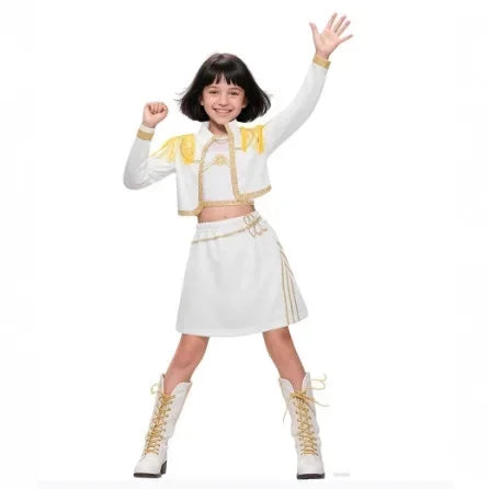 Girls Zoey Cosplay Girl Group Rumi Kids Costume Mira Outfit Favorite Stage Performance Clothes Halloween Animated Movie Dress Up