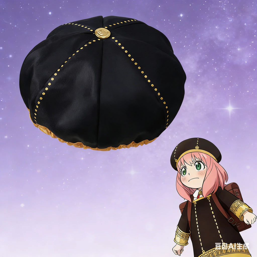 Hot Sales Anime Cartoon Sun Hat Spy X Family Anya Forger Cosplay Beret Cap