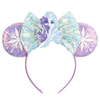 Nieuwste Mickey Mouse Oren Hoofdband Kid Adult Festival Party Pailletten Strik Haarband Vrouwen Baby Girl Party Haar Accessories