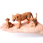 Simulation Mini  Farm Poultry Puppy Crocodile Pegasus Monkey Bird Wildlife Figurine Animal Model Sets Education Kid Toys