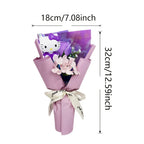 Sanrio Artificial Flowers Bouquet Hello Kitty Rose Bouquet Hello Kitty Artificial Roses New Year Gift Hello Kitty Rose Bouquet P