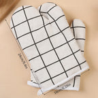 1pcs Kitchen Baking Gloves Microwave Oven Gloves High Temperature Resistant And Insulated Gloves Oven Gloves Heat-Resistant Glo