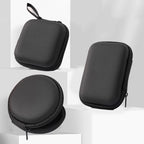 Portable Mini 3C Hard Shell Digital Gadgets Storage Bag Artificial Leather Earphone Charger Case Data Cable U Disk Organizer