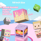 Magnetic Building Blocks Mine World Magnetic Pool Castle Villa Party Construction Brick Cube STEM Boy Girl Children Toy Set Gift