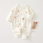 AYNIGIELL High-Quality Newborn Baby Jumpsuit Four Season Cute Children's Jumpsuit 0-6M Cute Baby Girl Male Baby Clothing
