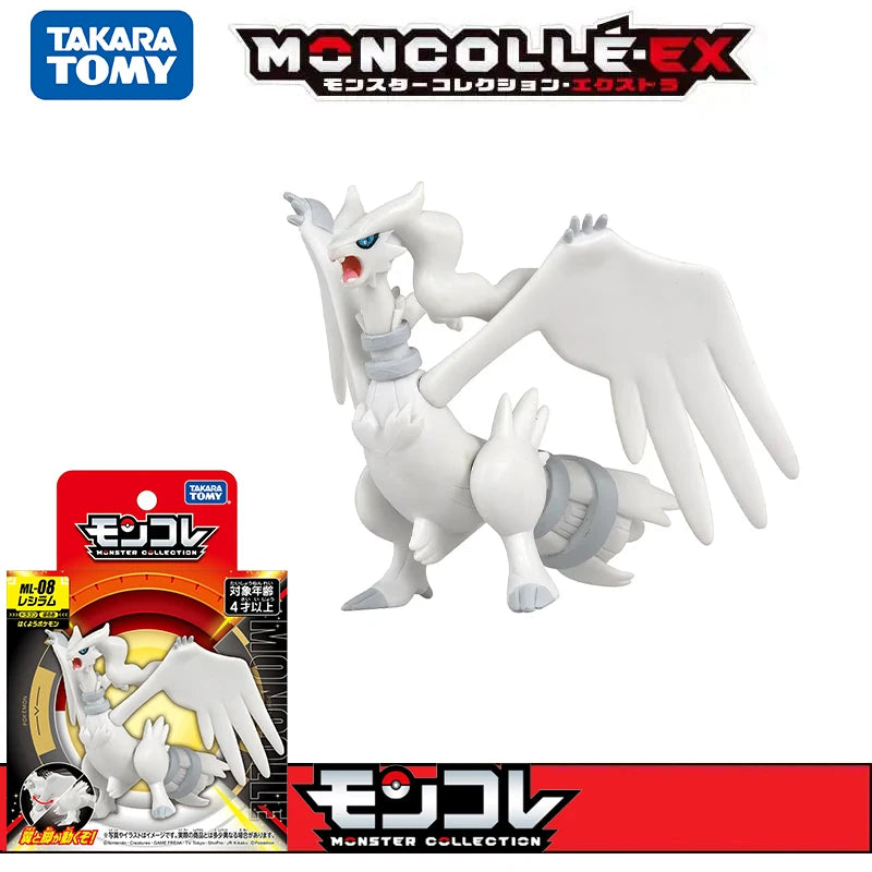 Original Pokemon Figures Shiny 50% Forme Zygarde Mega Rayquaza Terapagos Terastal Form Gigantamax Charizard ML Collection Model