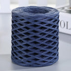 200M Raffia paper rope Straw Yarn For Knitting Crocheting Paper Threads DIY Handmade Summer Sunhat Beach Bag Freeshipping