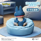 Genuine Product Pokémon Sleeping posture model ornament Serie Anime Action Figure Sylveon Umbreon Charmander Model Doll Toy Gift