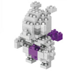 Pokemon Building Blocks Small Cartoon Mini Block Pikachu Charizard Eevee Mewtwo Anime Assemble Action Model Dolls Boys Toys