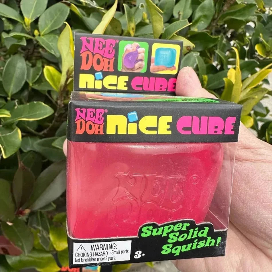 2026 NeeDOH Model Soft Squishy Toy Nice Cube Sensory Stress Reliever Fidget Tool for Anxiety for Adults & Kids Premium in  Stock